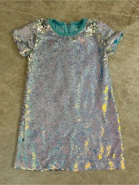 Lola + The Boys iridescent sequin dress 4